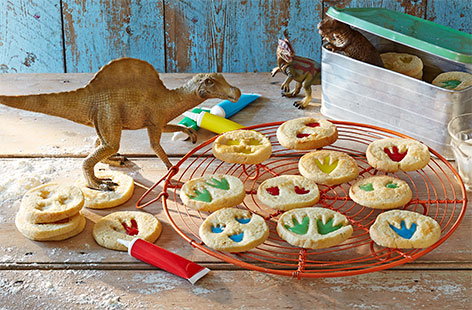 Get your roooaaarrrr on with these cute and creative dinosaur biscuits